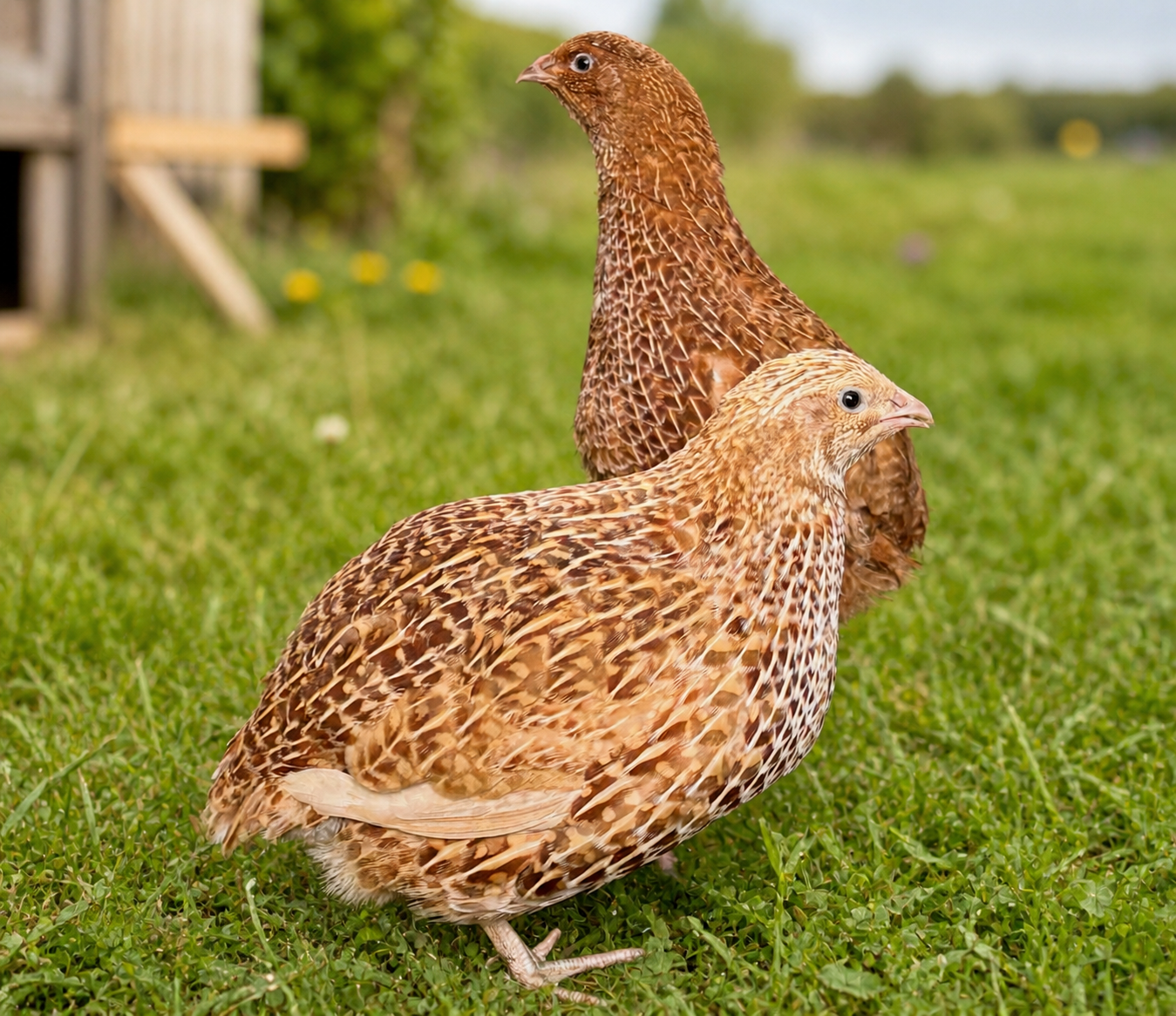 Ginger Coturnix Quail Hatching Eggs
