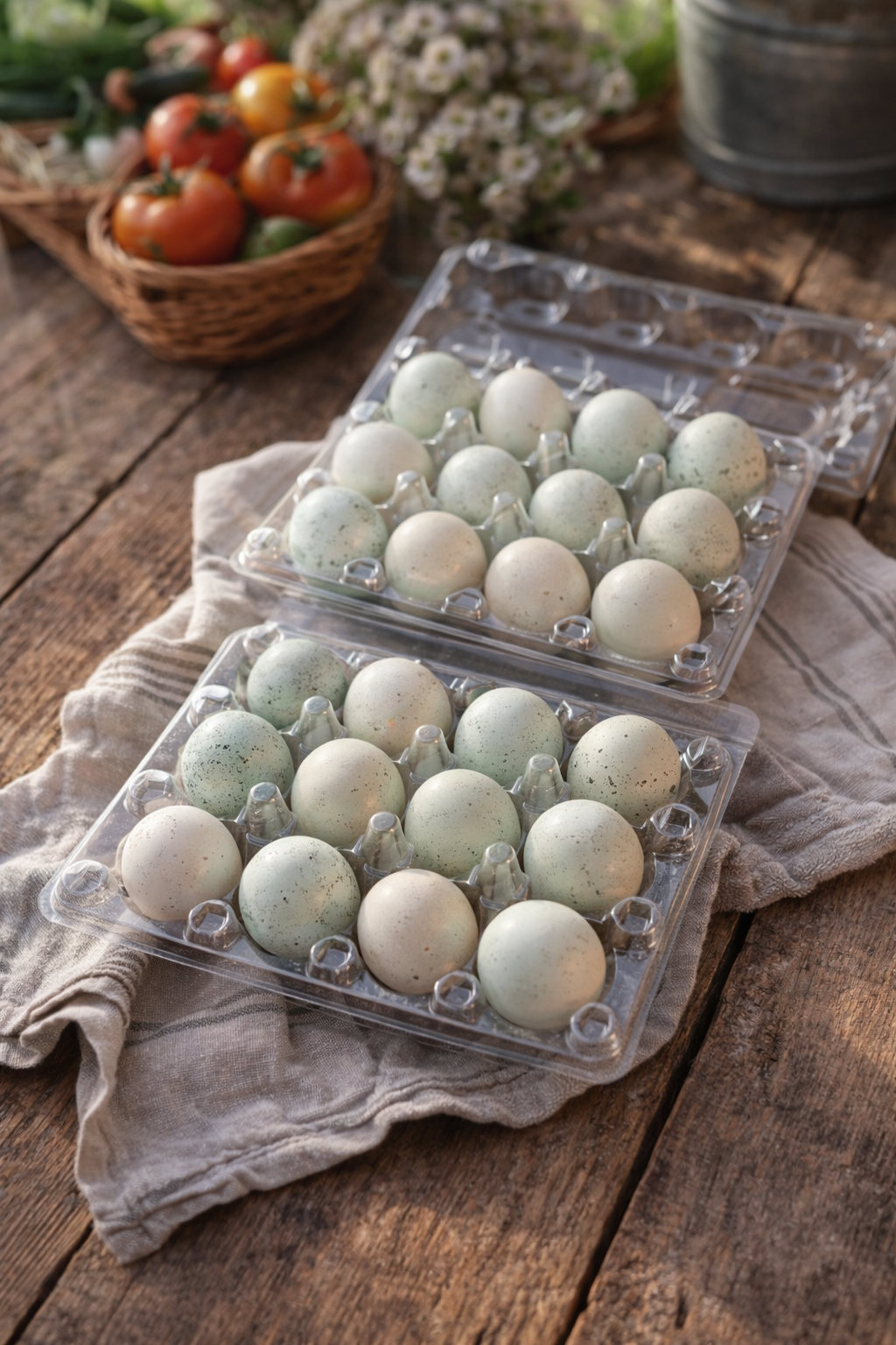 Mixed Celadon Coturnix Quail Hatching Eggs x24