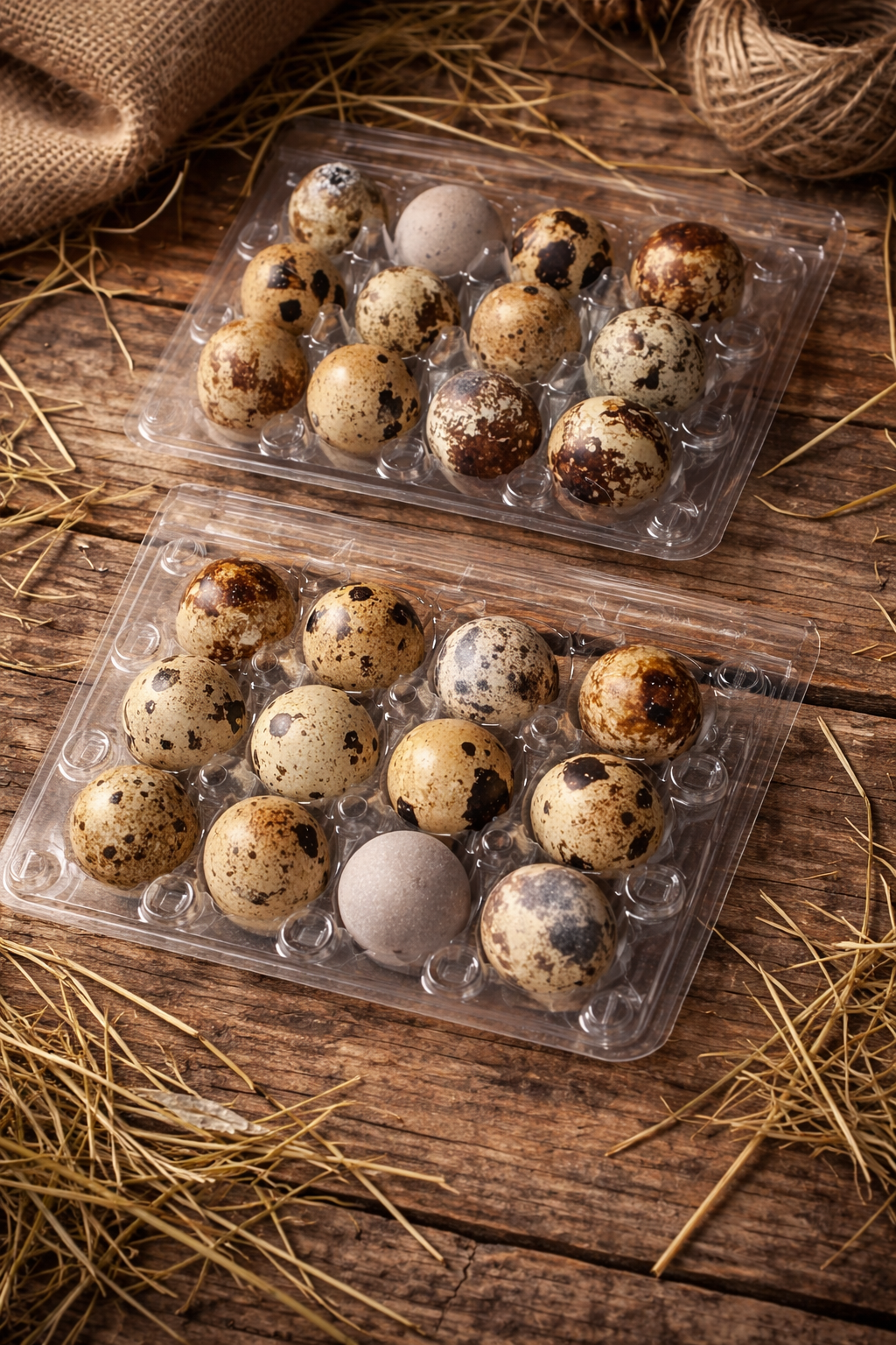 German Pansy Fee Coturnix Quail Hatching Eggs