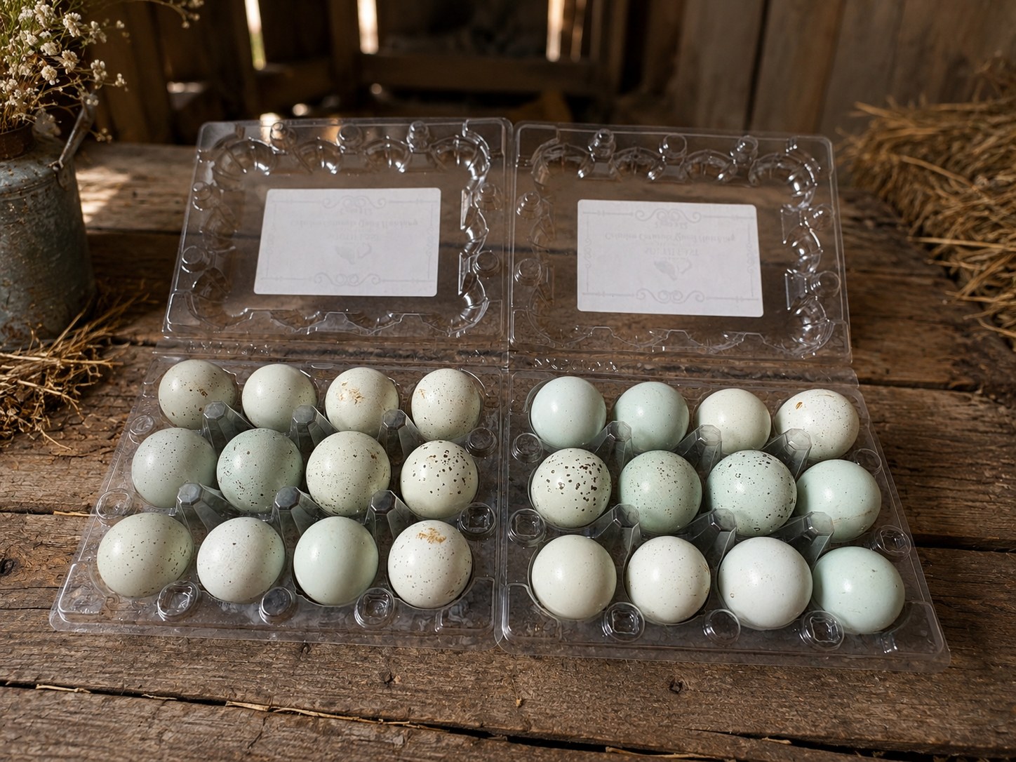 Mixed Celadon Coturnix Quail Hatching Eggs